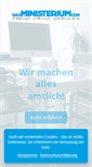 Mobile Screenshot of dasministerium.com